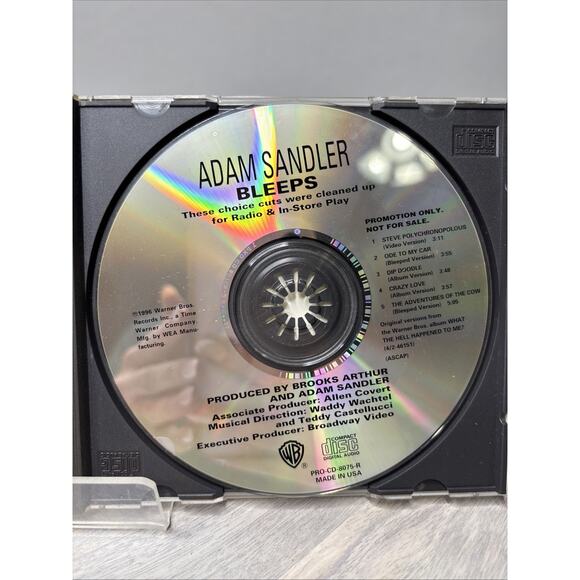 Adam Sandler – Bleeps CD Comedy Skits & Songs 1990s Stand-Up - Picture 4 of 5